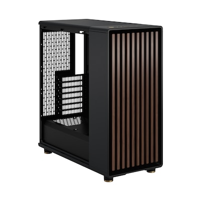 Fractal Design North Charcoal Black Dark Tint Gaming Gehäuse TG Seitenfenster von Fractal