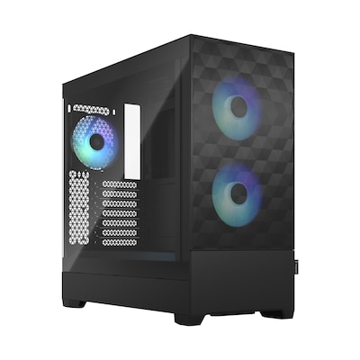 Fractal Design Pop Air RGB Black mit Seitenfenster ATX Gaming Gehäuse Schwarz von Fractal