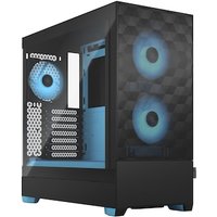 Fractal Design Pop Air RGB Cyan Core mit Seitenfenster ATX Gaming Gehäuse Blau von Fractal