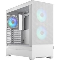 Fractal Design Pop Air RGB White mit Seitenfenster ATX Gaming Gehäuse Weiß von Fractal