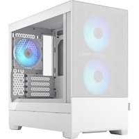 Fractal Design Pop Mini Air RGB White mit Fenster mATX/mITX Gaming Gehäuse Weiß von Fractal