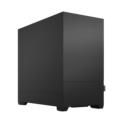 Fractal Design Pop Mini Silent Black Solid mATX/mITX Gaming Gehäuse Schwarz von Fractal