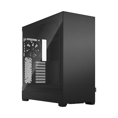 Fractal Design Pop XL Silent Black mit Seitenfenser ATX Gaming Gehäuse Schwarz von Fractal