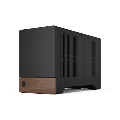 Fractal Design Terra Graphite Mini Gaming Gehäuse mITX Schwarz von Fractal