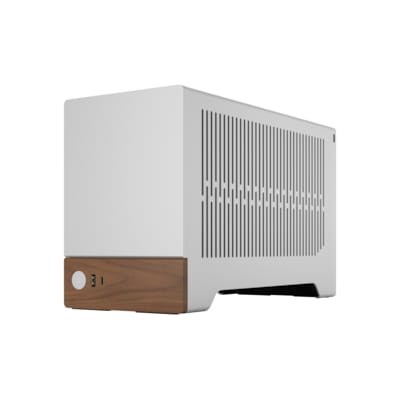 Fractal Design Terra Silver Mini Gaming Gehäuse mITX Silber von Fractal