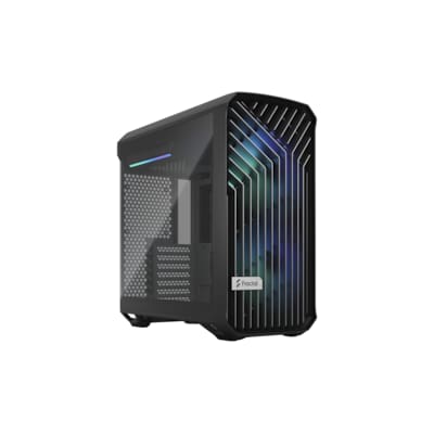 Fractal Design Torrent Compact RGB Black TG Light Tint MIDI Tower Gaming Gehäuse von Fractal