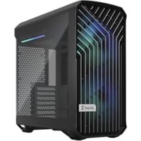 Fractal Design Torrent Compact RGB Black TG Light Tint MIDI Tower Gaming Gehäuse von Fractal