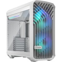 Fractal Design Torrent Compact RGB White Clear Tint Gaming Gehäuse TG Fenster von Fractal