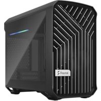 Fractal Design Torrent Nano Black TG Dark Tint Mini ITX Tower Gaming Gehäuse von Fractal