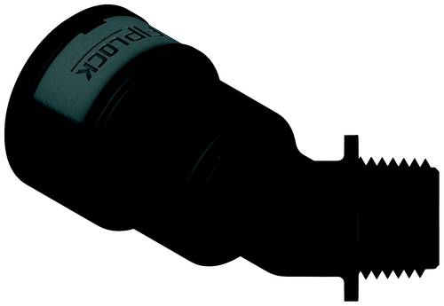 Fränkische Rohrwerke 4891021500 AAPA-12N02PB Winkelverschraubung 12mm Schwarz 10St. von Fränkische Rohrwerke