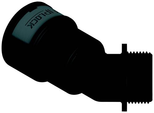 Fränkische Rohrwerke 4891021600 AAPA-12P11PB Winkelverschraubung 12mm Schwarz 10St. von Fränkische Rohrwerke