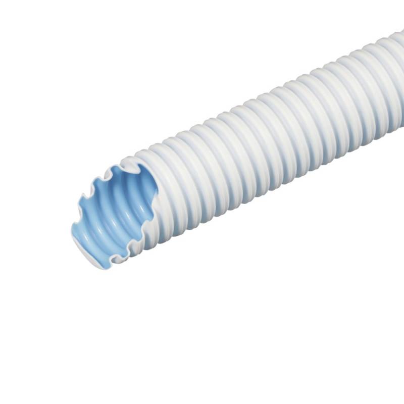 100 Mtr. Fränkische Kunststoff-Wellrohr leicht FBY-EL-F 20 ws 26220020 von Fränkische