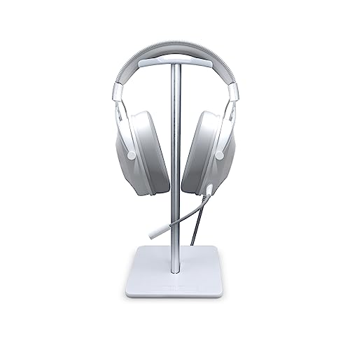 FragON - Watchtower A1 Headset-Halter, Universal-Metallhalterung, rutschfeste Gummibasis, Gaming-Headset-Halter, geeignet für alle Kopfhörer-/Kopfhörer-Zubehör (Weiß) von FragON