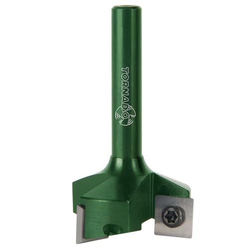 Fraiser TORNADO SNIPER – Planfräser für Holz, 35 mm Schneiddurchmesser, 8 mm Schaft, 3 abgerundete Hartmetall-Wendeplatten 10,5 x 10,5 mm für Flächen, Nuten und Kanten, Oberfräse geeignet Fraiser TORNADO SNIPER – Planfräser für Holz, 35 mm Schneiddurchmesser, 8 mm Schaft, 3 abgerundete Hartmetall-Wendeplatten 10,5 x 10,5 mm für Flächen, Nuten und Kanten, Oberfräse geeignet von Fraiser
