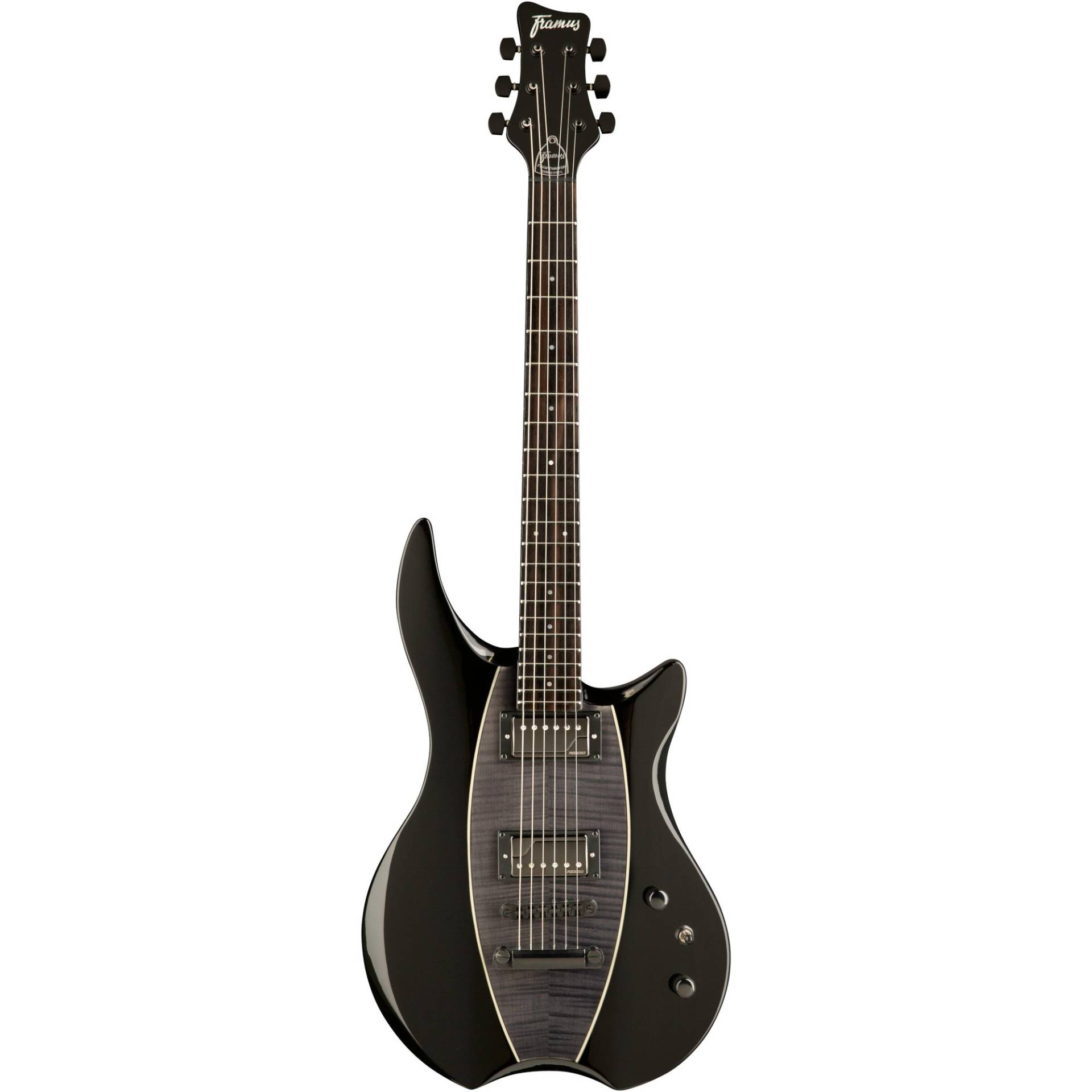 Framus D-Series Devin Townsend Stormbender Solid Black High Polish Electric Guitar with Gig Bag Framus D-Series Devin Townsend Stormbender Solid Black High Polish Electric Guitar with Gig Bag von Framus