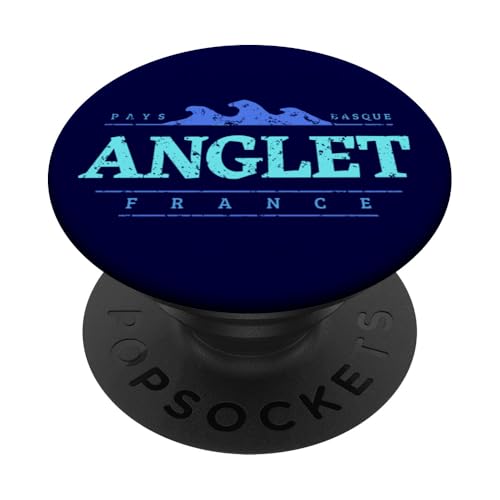 Anglet Frankreich | Anglet Pays Baskische Küste Frankreichs PopSockets Klebender PopGrip Anglet Frankreich | Anglet Pays Baskische Küste Frankreichs PopSockets Klebender PopGrip von France Shoreline Apparel
