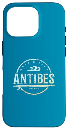 Antibes Frankreich - Retro Antibes Frankreich Vintage Surf Hülle für iPhone 16 Pro Antibes Frankreich - Retro Antibes Frankreich Vintage Surf Hülle für iPhone 16 Pro von France Shoreline Apparel