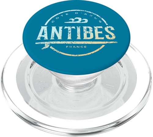 Antibes Frankreich - Retro Antibes Frankreich Vintage Surf PopSockets PopGrip für MagSafe Antibes Frankreich - Retro Antibes Frankreich Vintage Surf PopSockets PopGrip für MagSafe von France Shoreline Apparel