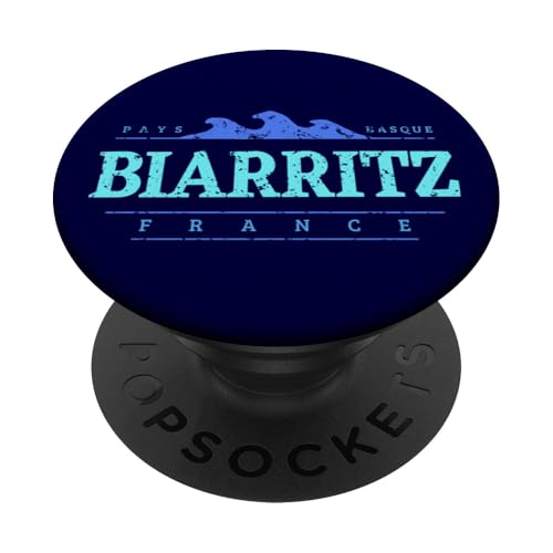 Biarritz Frankreich | Biarritz Pays Basque France Shoreline PopSockets Klebender PopGrip Biarritz Frankreich | Biarritz Pays Basque France Shoreline PopSockets Klebender PopGrip von France Shoreline Apparel