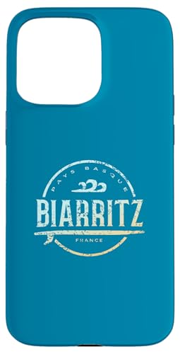 Biarritz Frankreich - Retro Biarritz Frankreich Vintage Surf Hülle für iPhone 15 Pro Max Biarritz Frankreich - Retro Biarritz Frankreich Vintage Surf Hülle für iPhone 15 Pro Max von France Shoreline Apparel