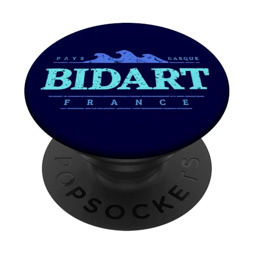 Bidart France | Bidart Pays baskische Frankreich Küste PopSockets Klebender PopGrip Bidart France | Bidart Pays baskische Frankreich Küste PopSockets Klebender PopGrip von France Shoreline Apparel