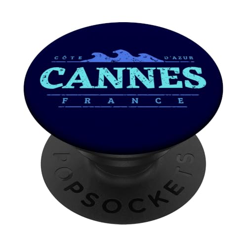 Cannes, Frankreich | Cannes Côte d'Azur, französische Küste PopSockets Klebender PopGrip Cannes, Frankreich | Cannes Côte d'Azur, französische Küste PopSockets Klebender PopGrip von France Shoreline Apparel