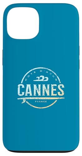 Cannes Frankreich - Retro Cannes Côte d'Azur Frankreich Vintage Surf Hülle für iPhone 13 Cannes Frankreich - Retro Cannes Côte d'Azur Frankreich Vintage Surf Hülle für iPhone 13 von France Shoreline Apparel