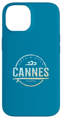 Cannes Frankreich - Retro Cannes Côte d'Azur Frankreich Vintage Surf Hülle für iPhone 14 Cannes Frankreich - Retro Cannes Côte d'Azur Frankreich Vintage Surf Hülle für iPhone 14 von France Shoreline Apparel