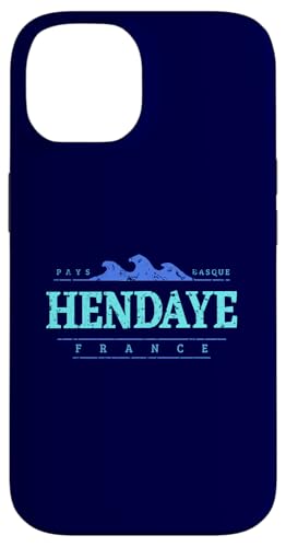 Hendaye France | Hendaye Pays Baskenfrankreich Küste Hülle für iPhone 14 Hendaye France | Hendaye Pays Baskenfrankreich Küste Hülle für iPhone 14 von France Shoreline Apparel