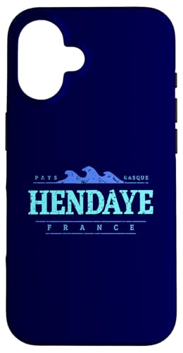 Hendaye France | Hendaye Pays Baskenfrankreich Küste Hülle für iPhone 16 Hendaye France | Hendaye Pays Baskenfrankreich Küste Hülle für iPhone 16 von France Shoreline Apparel