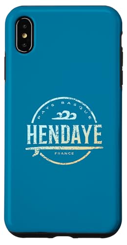 Hendaye Frankreich - Retro Hendaye France Vintage Surf Hülle für iPhone XS Max Hendaye Frankreich - Retro Hendaye France Vintage Surf Hülle für iPhone XS Max von France Shoreline Apparel