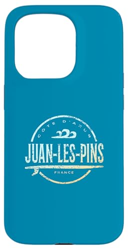 Juan-Les-Pins Frankreich - Retro Juan-Les-Pins Côte d'Azur Surf Hülle für iPhone 15 Pro Juan-Les-Pins Frankreich - Retro Juan-Les-Pins Côte d'Azur Surf Hülle für iPhone 15 Pro von France Shoreline Apparel