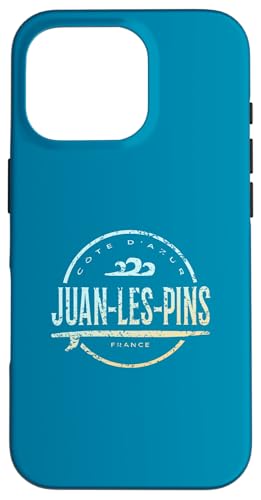 Juan-Les-Pins Frankreich - Retro Juan-Les-Pins Côte d'Azur Surf Hülle für iPhone 16 Pro Juan-Les-Pins Frankreich - Retro Juan-Les-Pins Côte d'Azur Surf Hülle für iPhone 16 Pro von France Shoreline Apparel