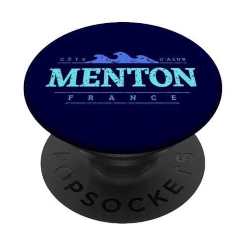 Menton, Frankreich | Menton, Côte d'Azur, französische Küste PopSockets Klebender PopGrip Menton, Frankreich | Menton, Côte d'Azur, französische Küste PopSockets Klebender PopGrip von France Shoreline Apparel