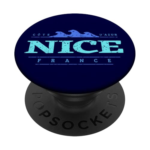 Nizza Frankreich | Nice Côte D'Azur France Shoreline PopSockets Klebender PopGrip Nizza Frankreich | Nice Côte D'Azur France Shoreline PopSockets Klebender PopGrip von France Shoreline Apparel