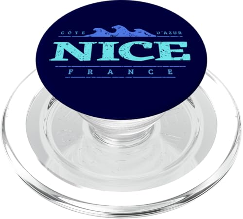 Nizza Frankreich | Nice Côte D'Azur France Shoreline PopSockets PopGrip für MagSafe Nizza Frankreich | Nice Côte D'Azur France Shoreline PopSockets PopGrip für MagSafe von France Shoreline Apparel