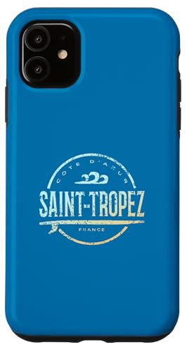 St. Tropez Frankreich - Retro Saint-Tropez Côte d'Azur Surf Hülle für iPhone 11 St. Tropez Frankreich - Retro Saint-Tropez Côte d'Azur Surf Hülle für iPhone 11 von France Shoreline Apparel