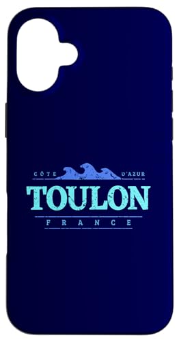 Toulon Frankreich | Toulon Côte d'Azur Französische Küste Hülle für iPhone 16 Plus Toulon Frankreich | Toulon Côte d'Azur Französische Küste Hülle für iPhone 16 Plus von France Shoreline Apparel
