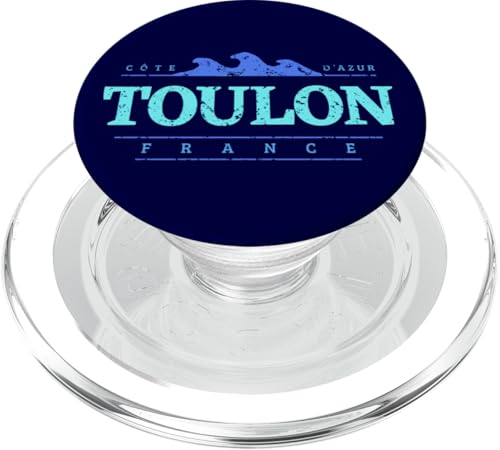 Toulon Frankreich | Toulon Côte d'Azur Französische Küste PopSockets PopGrip für MagSafe Toulon Frankreich | Toulon Côte d'Azur Französische Küste PopSockets PopGrip für MagSafe von France Shoreline Apparel