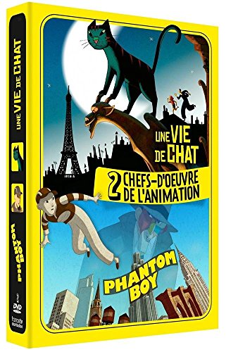 Coffret chefs-d'oeuvres de l'animation 2 films : phantom boy ; une vie de chat [FR Import] von France Televisions Distribution