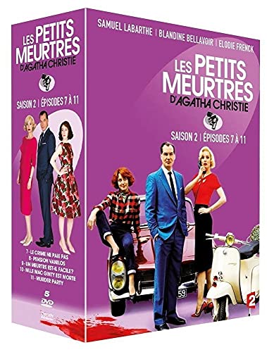 Coffret les petits meurtres d'agatha christie, saison 2, vol. 2, épisodes 7 à 11 [FR Import] von France Televisions Distribution