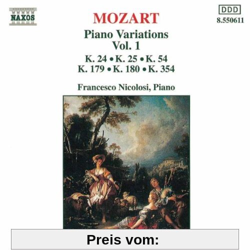 Klaviervariationen Vol. 1 von Francesco Nicolosi