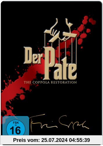 Der Pate Trilogie - The Coppola Restoration (5 DVDs, limitierte Steelbook Edition) von Francis Ford Coppola