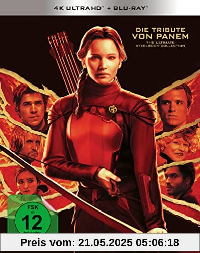 Die Tribute von Panem - 10th Anniversary 4K Ultimate Steelbook Collection (4 4K Ultra HDs + 4 Blu-rays) (exkl. Amazon) von Francis Lawrence