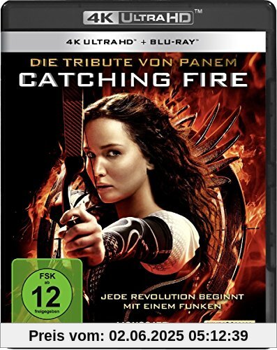 Die Tribute von Panem - Catching Fire  (4K Ultra-HD) (+ Blu-ray) von Francis Lawrence
