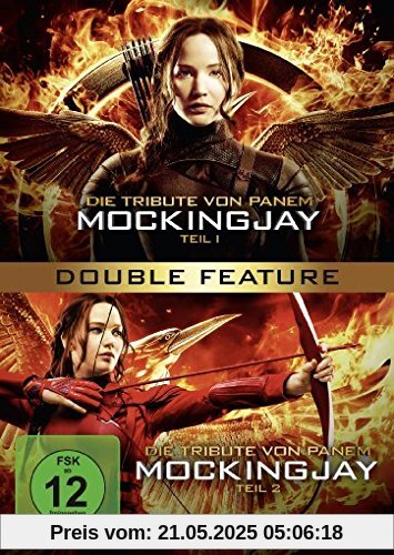 Die Tribute von Panem - Mockingjay, Teil 1 & 2 Double Feature [2 DVDs] von Francis Lawrence