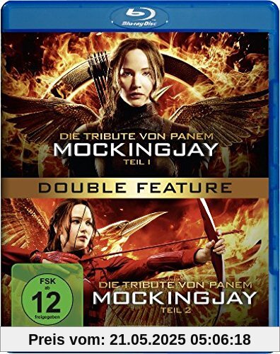 Die Tribute von Panem - Mockingjay Teil 1+2 [Blu-ray] von Francis Lawrence