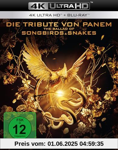 Die Tribute von Panem - The Ballad of Songbird & Snakes (4K Ultra HD) (+ Blu-ray) von Francis Lawrence
