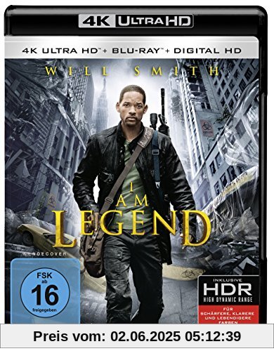 I Am Legend  (4K Ultra HD) [Blu-ray] von Francis Lawrence