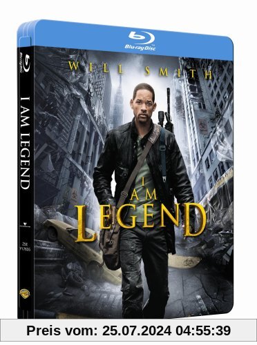 I Am Legend (exklusiv bei Amazon im hochwertigen Steelbook und alternativem Ende) [Blu-ray] von Francis Lawrence